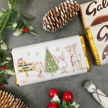 Load image into Gallery viewer, Christmas Chocolate Bar - Cute Woodland Friends