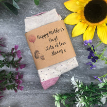 Load image into Gallery viewer, Happy Mother's Day Hedgehog Socks-The Persnickety Co