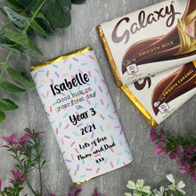 Load image into Gallery viewer, Good Luck In Year... - Personalised Chocolate Bar