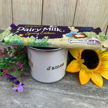 Load image into Gallery viewer, Easter Rabbits Personalised Enamel Mug