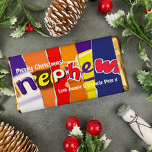 Load image into Gallery viewer, £5.00 Stocking Filler! 2 x Personalised Christmas Chocolate Bars