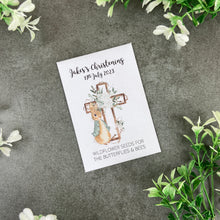 Load image into Gallery viewer, Personalised Christening Favours