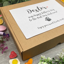 Load image into Gallery viewer, Personalised Dog Dad Sweet Box-3-The Persnickety Co