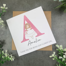 Load image into Gallery viewer, Flower Girl Thank You Card