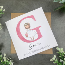 Load image into Gallery viewer, Flower Girl Proposal Card-The Persnickety Co