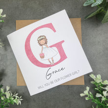 Load image into Gallery viewer, Flower Girl Proposal Card