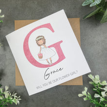 Load image into Gallery viewer, Flower Girl Proposal Card