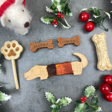 Load image into Gallery viewer, Christmas Dog Treats - Dachshund Through The Snow!