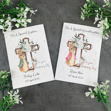 Load image into Gallery viewer, Personalised Christening Card