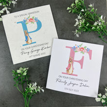 Load image into Gallery viewer, Christening Card- Personalised