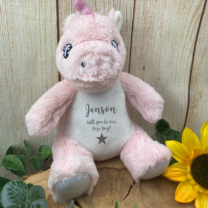 Page Boy Personalised Teddy