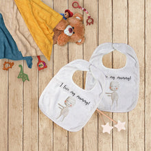 Load image into Gallery viewer, I Love My Mummy - Halloween Baby Bib-The Persnickety Co