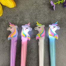 Load image into Gallery viewer, Cute Light Up Unicorn Pen
