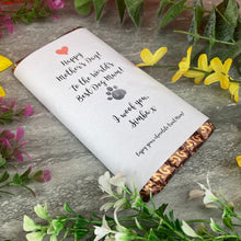 Load image into Gallery viewer, Best Dog Mum Mothers Day Personalised Chocolate Bar