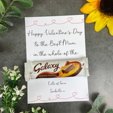 Load image into Gallery viewer, Personalised Galaxy Valentines Gift