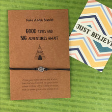 Load image into Gallery viewer, Good Times and Big Adventures Await Wish Bracelet-5-The Persnickety Co