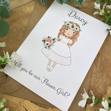 Load image into Gallery viewer, Wedding Card - Will You Be Our Flower Girl?-4-The Persnickety Co