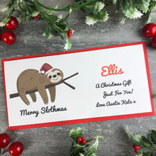 Load image into Gallery viewer, Sloth Money Wallet-3-The Persnickety Co
