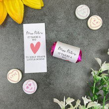 Load image into Gallery viewer, Teacher Love Hearts - It Takes A Big Heart