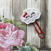Load image into Gallery viewer, Felt Cloud Paper Clip-2-The Persnickety Co
