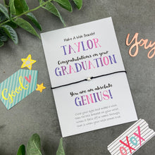 Load image into Gallery viewer, Exam Congratulations - Graduation Star Wish Bracelet