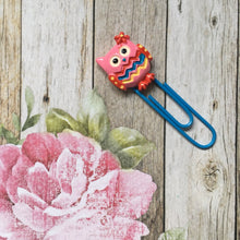Load image into Gallery viewer, Owl Resin Paper Clip-The Persnickety Co