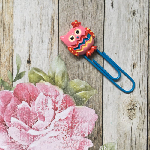 Owl Resin Paper Clip-The Persnickety Co