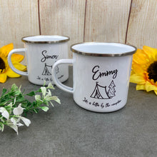 Load image into Gallery viewer, Personalised Camping Mug