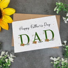 Load image into Gallery viewer, Happy Father's Day - Gardening Plantable Card