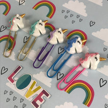 Load image into Gallery viewer, Unicorn Paper Clip-The Persnickety Co