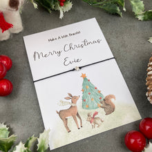 Load image into Gallery viewer, Merry Christmas - Personalised Wish Bracelet