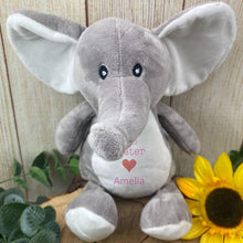 Load image into Gallery viewer, Personalised 'Big Sister' Elephant Soft Toy