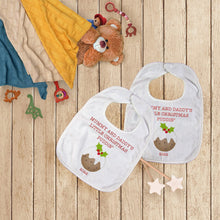 Load image into Gallery viewer, Christmas Bib - Christmas Puddin'