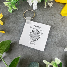 Load image into Gallery viewer, QR Keyring Sister Keepsake