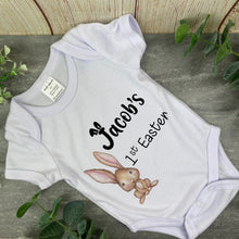 Load image into Gallery viewer, Cute Bunny 1st Easter Bib and Vest