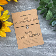 Load image into Gallery viewer, Exam Congratulation - Turtle Wish Bracelet
