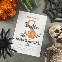 Load image into Gallery viewer, Happy Halloween Wish Bracelet