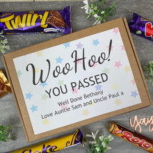 Load image into Gallery viewer, Woo Hoo! You Passed - Personalised Chocolate Box-4-The Persnickety Co