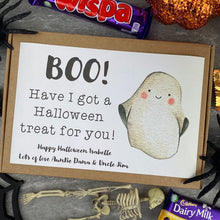 Load image into Gallery viewer, BOO! Personalised Halloween Chocolate Box-4-The Persnickety Co