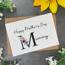 Load image into Gallery viewer, Happy Mother's Day Mummy - Plantable Seed Card-The Persnickety Co