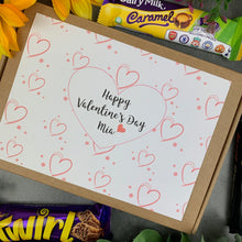 Load image into Gallery viewer, Personalised Heart Valentines Day Chocolate Box