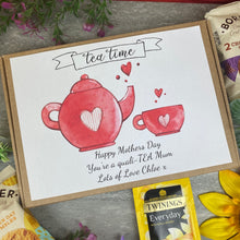 Load image into Gallery viewer, Mothers Day Quali-TEA Tea and Biscuit Box