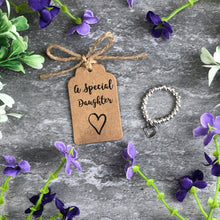 Load image into Gallery viewer, A Special Daughter Stretch Ring-2-The Persnickety Co