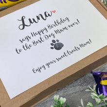 Load image into Gallery viewer, Happy Birthday Dog Mum / Dad - Personalised Chocolate Box-3-The Persnickety Co
