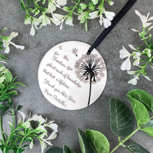 Load image into Gallery viewer, Personalised Teacher Hanging Decoration-The Persnickety Co