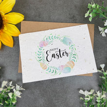 Load image into Gallery viewer, Easter Wreath Plantable Seed Card-The Persnickety Co