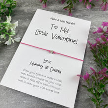Load image into Gallery viewer, To My Little Valentine Wish Bracelet-5-The Persnickety Co