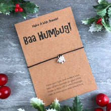 Load image into Gallery viewer, Baa Humbug Wish Bracelet-7-The Persnickety Co