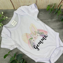 Load image into Gallery viewer, Rainbow Bunny Ears Bib and Vest