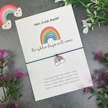 Load image into Gallery viewer, Brighter Days Will Come Wish Bracelet